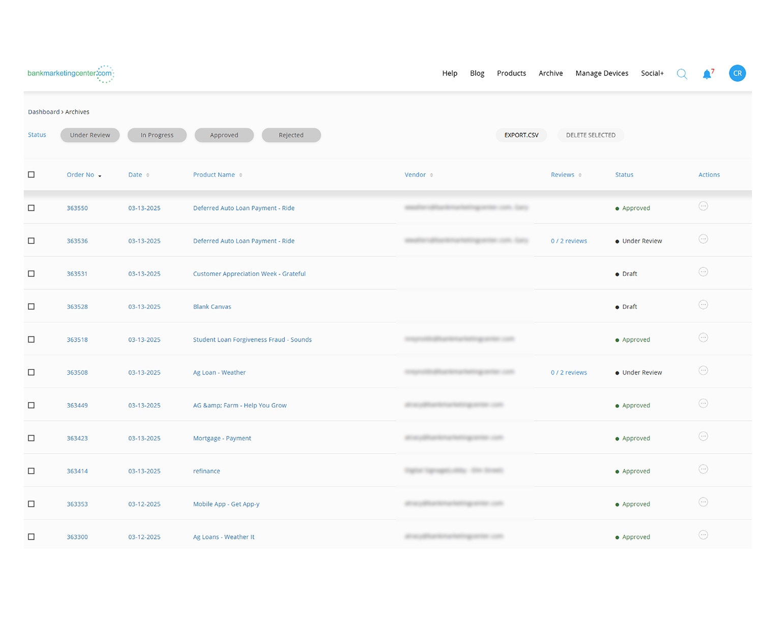 Centralized asset hub for compliance and brand consistency across your branches